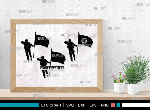 People With Flags Monogram, People With Flags Silhouette, People With Flags SVG, People Svg, Flags Svg, SB00392 SVG ETC Craft 