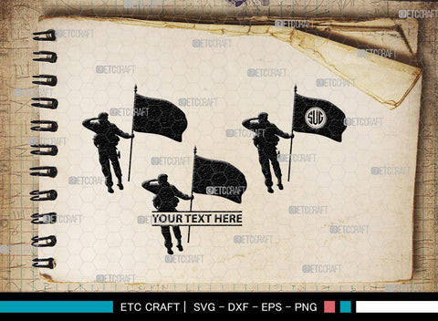 People With Flags Monogram, People With Flags Silhouette, People With Flags SVG, People Svg, Flags Svg, SB00392 SVG ETC Craft 