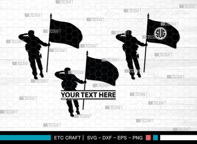 People With Flags Monogram, People With Flags Silhouette, People With Flags SVG, People Svg, Flags Svg, SB00392 SVG ETC Craft 