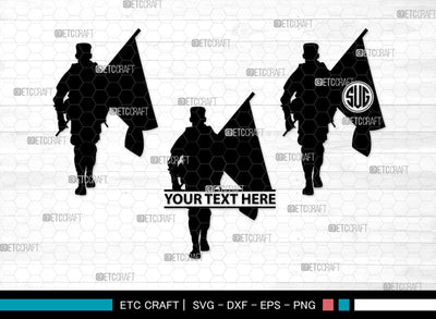 People With Flags Monogram, People With Flags Silhouette, People With Flags SVG, People Svg, Flags Svg, SB00392 SVG ETC Craft 
