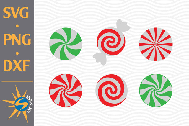 Peppermint SVG, PNG, DXF Digital Files Include SVG SVGStoreShop 