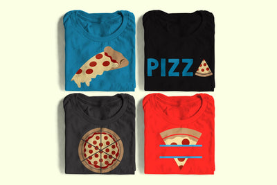 Pepperoni Pizza Set SVG Designed by Geeks 