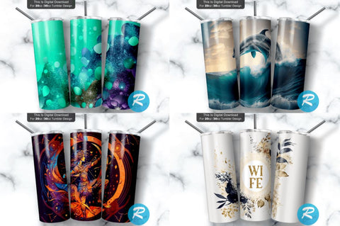 Perfect Collection Tumbler Big Bundle Sublimation Regulrcrative 