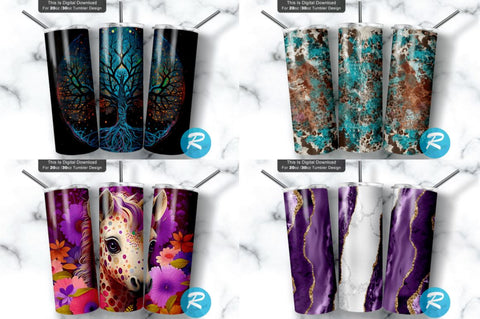 Perfect Collection Tumbler Big Bundle Sublimation Regulrcrative 