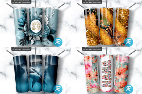 Perfect Collection Tumbler Big Bundle Sublimation Regulrcrative 