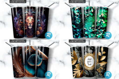 Perfect Collection Tumbler Big Bundle Sublimation Regulrcrative 