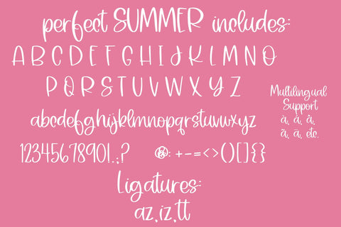 Perfect Summer, Cute Script Font for Cricut, Cursive Font, Handwritten Font, Cricut Font SVG Font Designing Digitals 