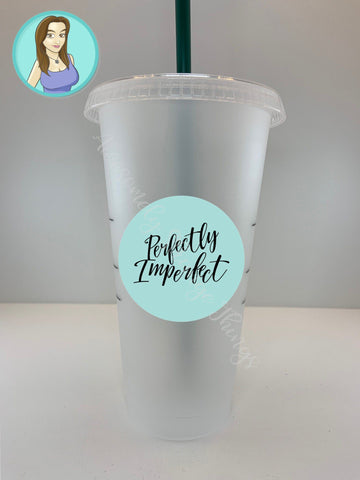 Perfectly Imperfect Motivational svg and png SVG Awesomely Strange Designs 