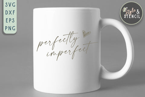 Perfectly Imperfect SVG - Script PNG SVG Style and Stencil 
