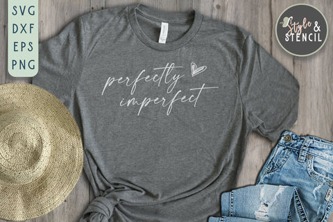 Perfectly Imperfect SVG - Script PNG SVG Style and Stencil 