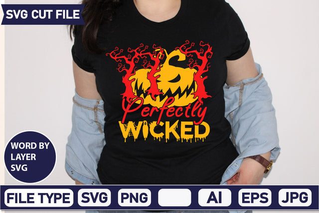 Perfectly Wicked SVG Cut File SVG DesignPlante 503 