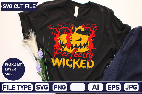 Perfectly Wicked SVG Cut File SVG DesignPlante 503 