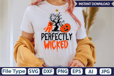 Perfectly Wicked SVG Cut File SVGs,Quotes and Sayings,Food & Drink,On Sale, Print & Cut SVG DesignPlante 503 