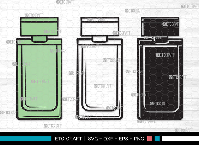 Perfume Bottle Clipart SVG, Scent Bottle Svg, Womens Perfume svg, Perfume Svg, Floral Perfume Svg, Scent Svg, Fashion Svg, Perfume Bottle Clipart SVG ETC Craft 