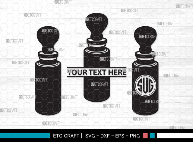 Perfume Bottle Monogram SVG, Scent Bottle Svg, Womens Perfume svg, Perfume Svg, Floral Perfume Svg, Scent Svg, Fashion Svg, Perfume Bottle Monogram SVG ETC Craft 