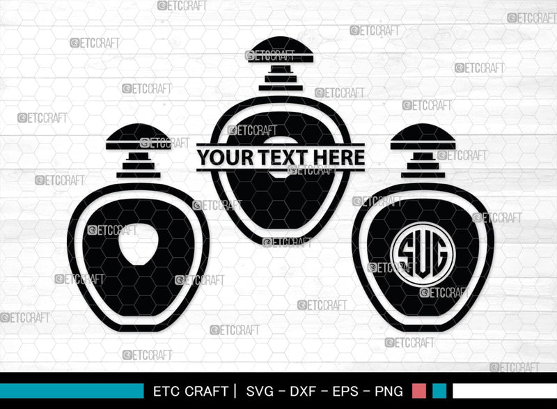 Perfume Monogram, Perfume Silhouette, Perfume SVG, Perfume, Perfume ...