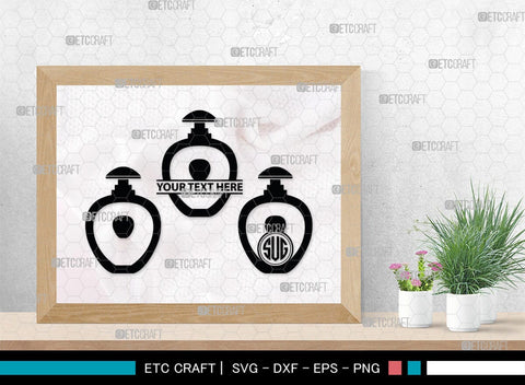 Perfume Monogram, Perfume Silhouette, Perfume SVG, Perfume, Perfume Bottle Svg, Fashion Svg, SB00209 SVG ETC Craft 