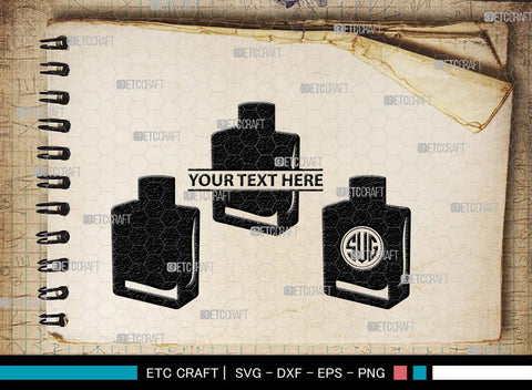 Perfume Monogram, Perfume Silhouette, Perfume SVG, Perfume, Perfume Bottle Svg, Fashion Svg, SB00209 SVG ETC Craft 