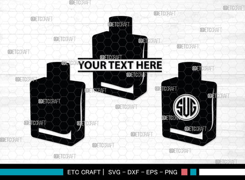Perfume Monogram, Perfume Silhouette, Perfume SVG, Perfume, Perfume Bottle Svg, Fashion Svg, SB00209 SVG ETC Craft 