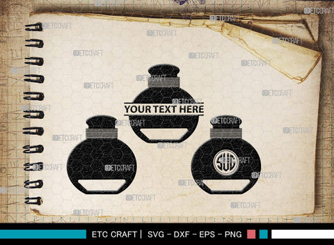 Perfume Monogram, Perfume Silhouette, Perfume SVG, Perfume, Perfume Bottle Svg, Fashion Svg, SB00209 SVG ETC Craft 