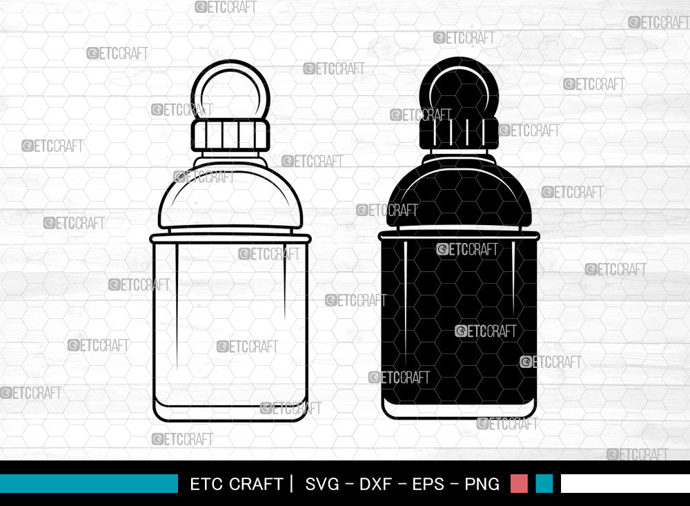 Perfume SVG, Womens Perfume svg, Bottle Svg, Scent Bottle Svg, Floral ...