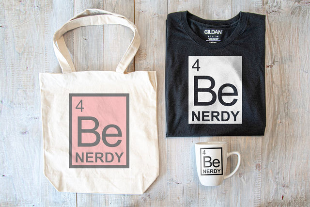 Periodic Table Be Nerdy SVG SVG Designed by Geeks 