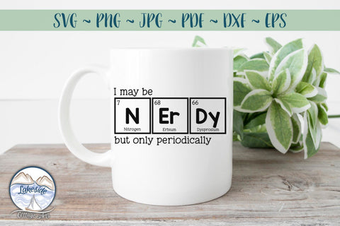 Periodically Nerdy SVG Lakeside Cottage Arts 