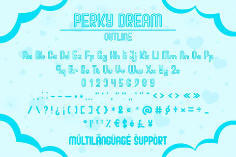 Perky Dream - Playful Display Font Font Alpaprana Studio 