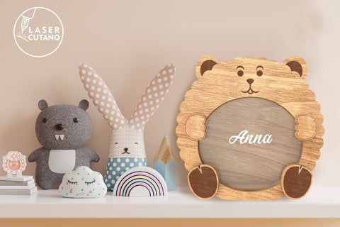 Personalized Sweet Box Bundle for Children, Candies Box for Kids, Multilayer Laser Cut Files, Mandala, Round Sign SVG, 3D Designs, Mini Design Bundles SVG LaserCutano 