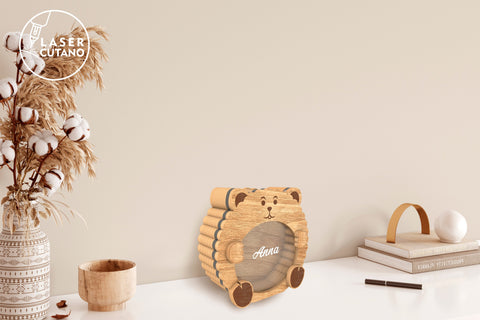 Personalized Sweet Box Bundle for Children, Candies Box for Kids, Multilayer Laser Cut Files, Mandala, Round Sign SVG, 3D Designs, Mini Design Bundles SVG LaserCutano 