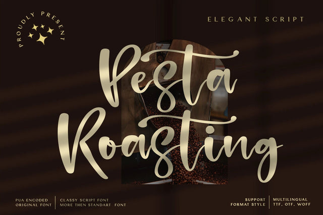 Pesta Roasting Font Wildan Type 