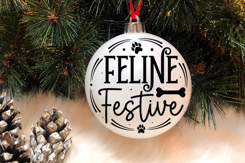 Pet Christmas Ornament svg bundle SVG Regulrcrative 