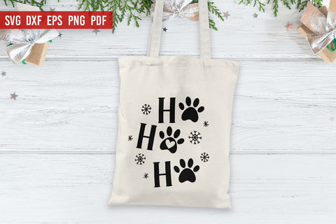 Pet Christmas Ornament SVG | Christmas SVG | Dog Paw Print SVG Irina Ostapenko 