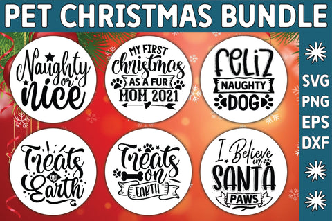 Pet Christmas SVG Bundle SVG Ariyan 
