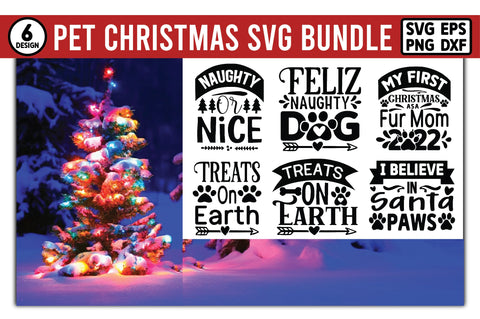 Pet Christmas SVG Bundle SVG Ariyan 