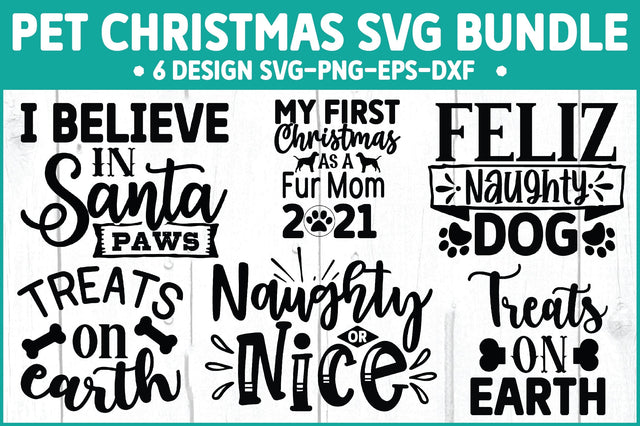 Pet Christmas SVG Bundle SVG Ariyan 
