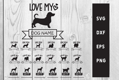 Pet Dog SVG, dog illustration cut file SVG dadan_pm 