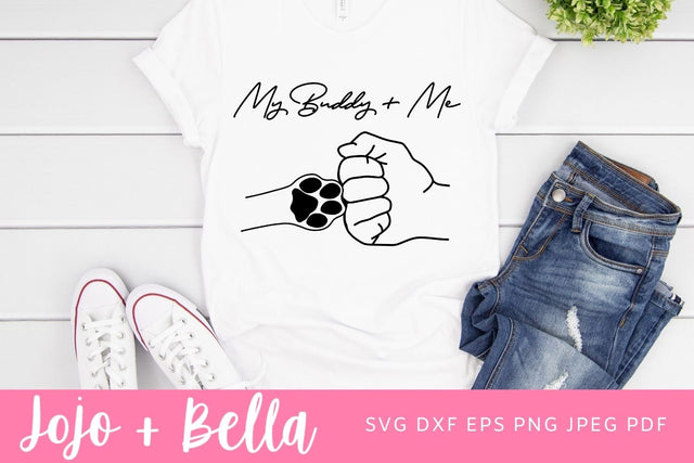 Pet Dog Svg, Dog Svg, I Love My Dog Svg, Dog Paw Svg, Man's Best Friend Svg, Dog Png, Svg Designs for Cricut, Sublimation Designs Downloads SVG Jojo&Bella 
