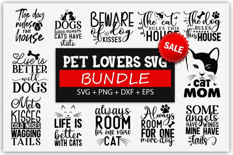 Pet Lovers Svg Bundle.pet loss quotes, pet lovers svg, SVG Designangry 