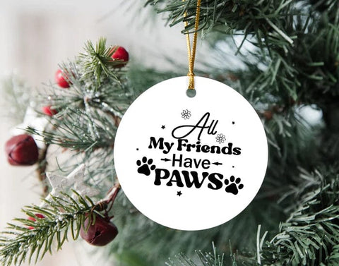 Pet Ornaments Christmas SVG Bundle SVG jacpot007 