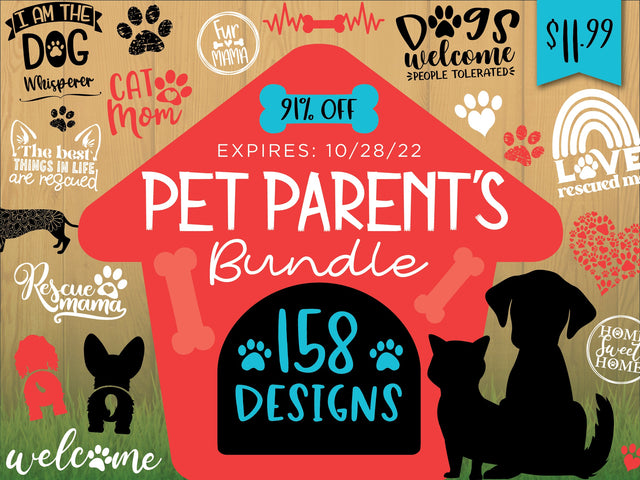 Pet Parent's SVG Bundle Bundle So Fontsy Design Shop 