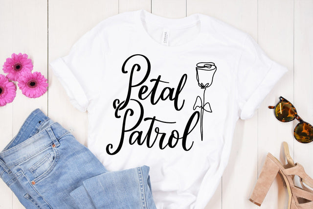 Petal Patrol SVG Bridal Quote SVG dapiyupi store 
