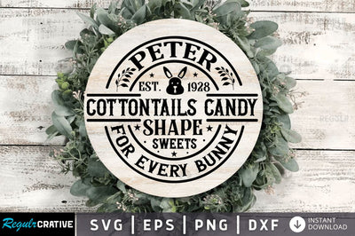 Peter est 1928 cottontails candy SVG SVG Regulrcrative 