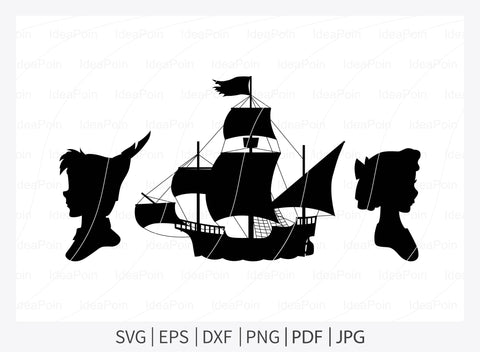 Disney Peter Pan SVG Trust Smee I'm A Pirate Salute SVG PNG EPS