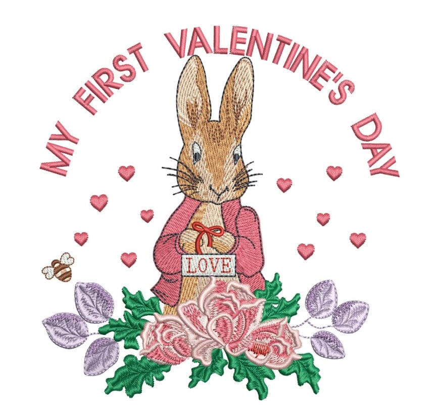 Petr Rabbit Applique Peter Rabbit - So Fontsy