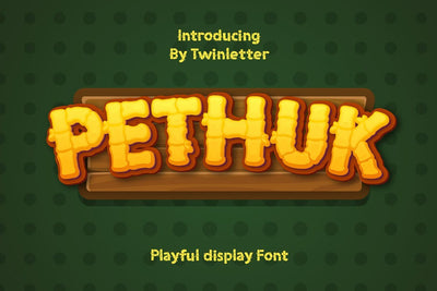 Pethuk Font twinletter 