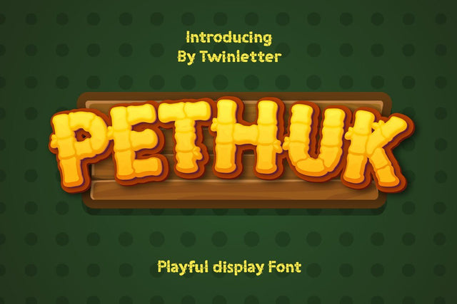 Pethuk Font twinletter 
