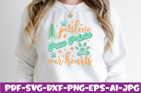 petsleve paw prints on our hearts SVG farhad farhad 