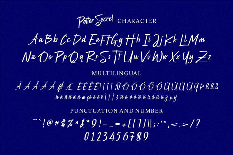 Petter Secret Font Allouse.Studio 