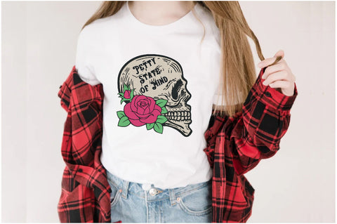 Petty State of Mind Skull Sublimation Sublimation Jagonath Roy 